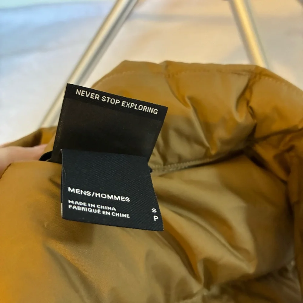 The North Face Gold/Bronze Down Puffer Vest